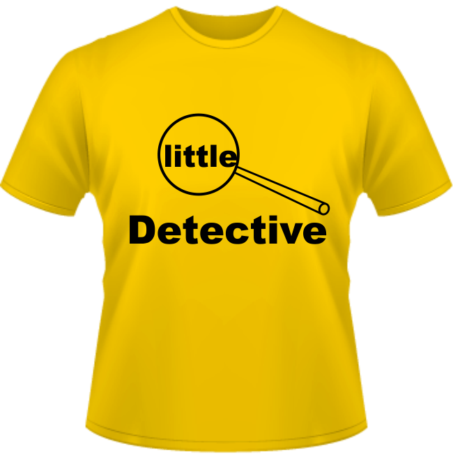 Kinder T-Shirt Little Detective